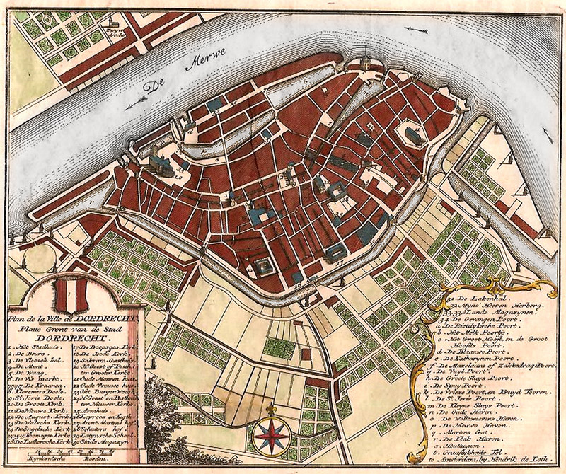 Dordrecht 1740 De Leth